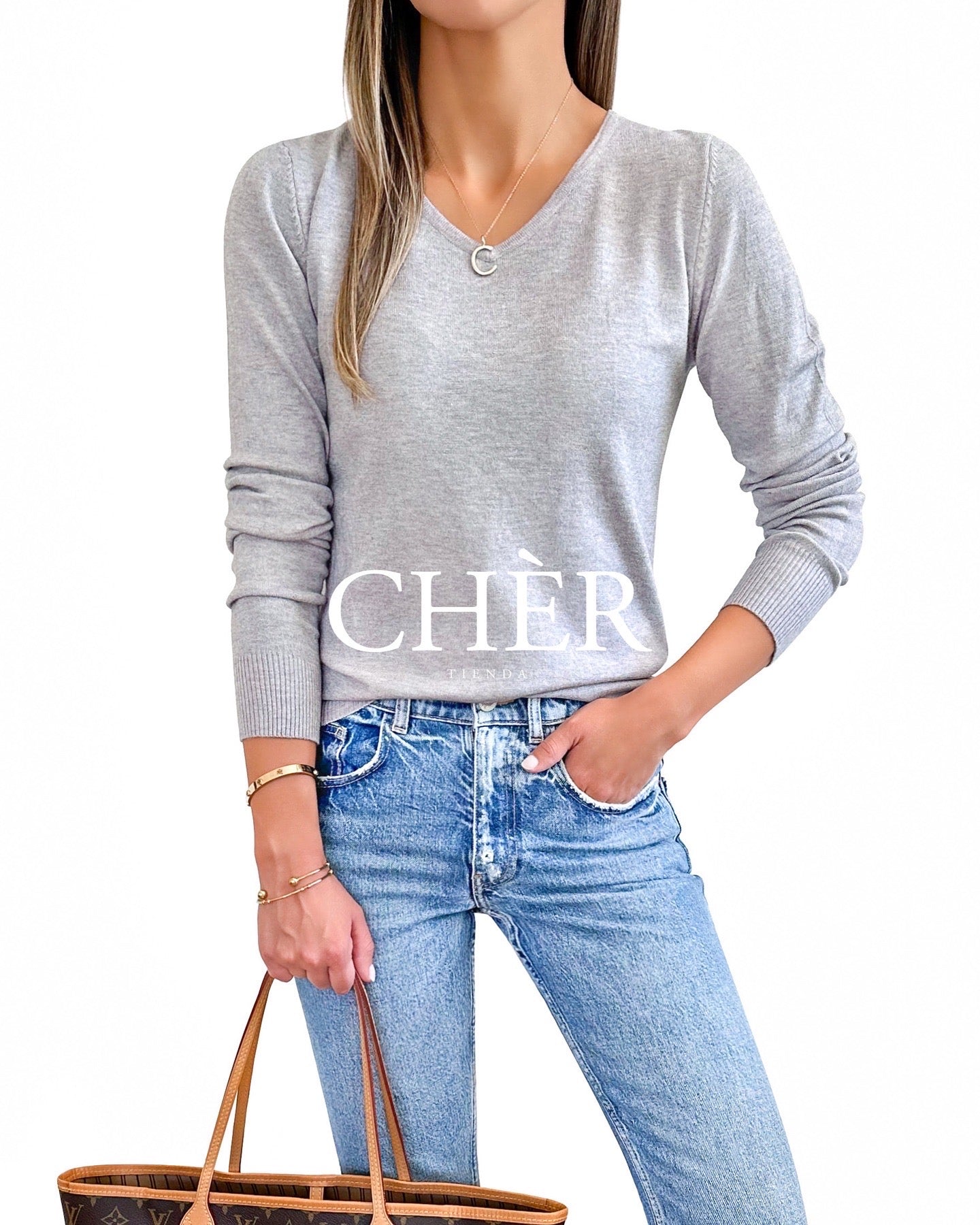 Sweater Jazmin Gris