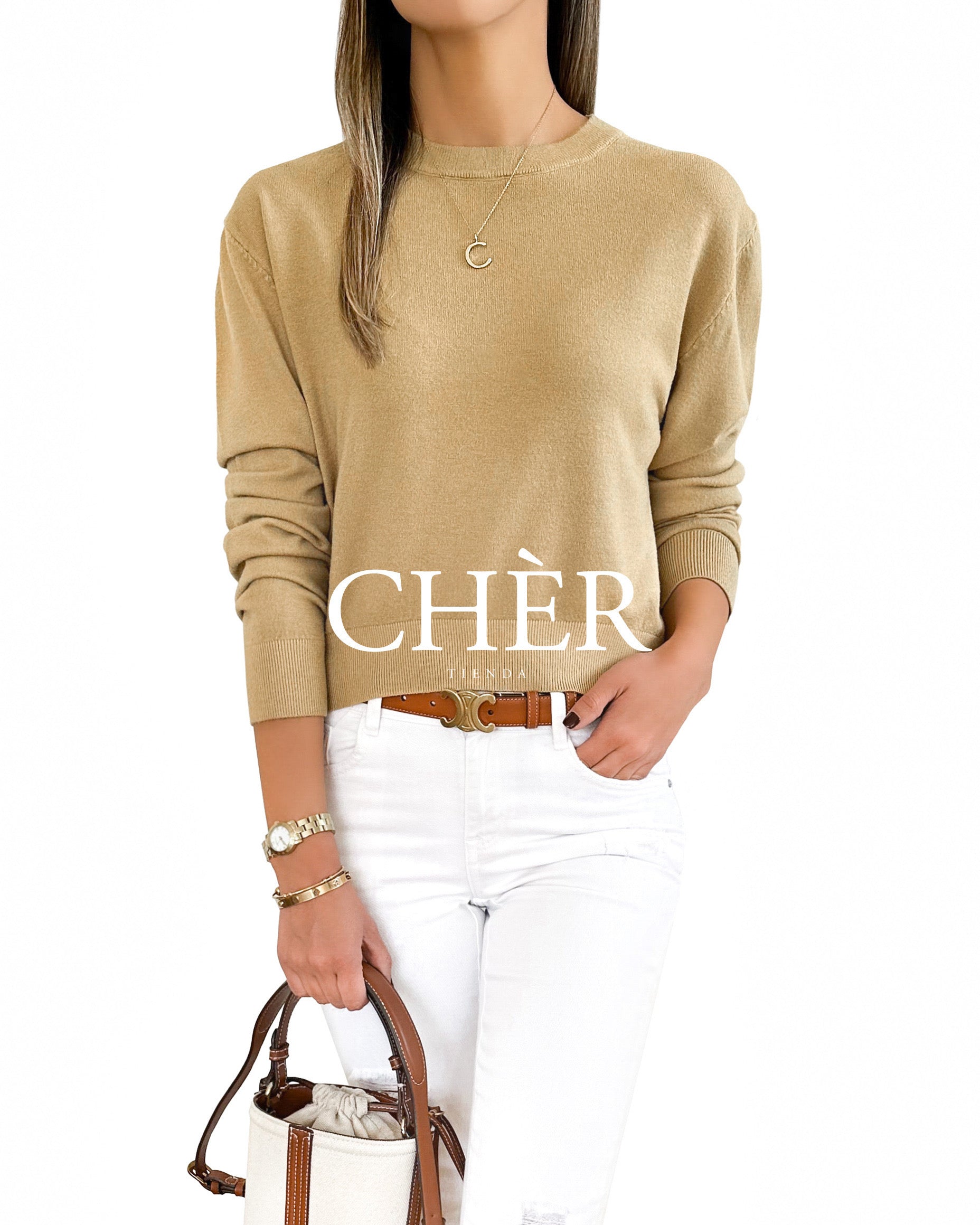 Sweater Pauline Camel