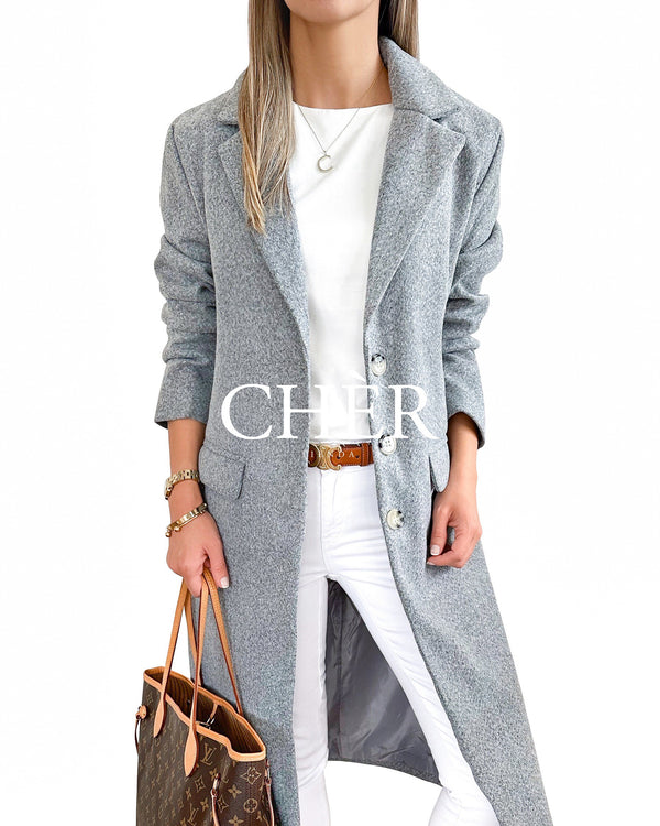 Abrigo Nashville Gris