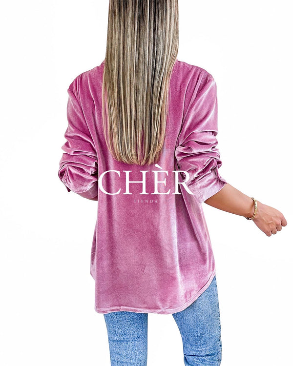 Blusa Saint-Rémy Rosa