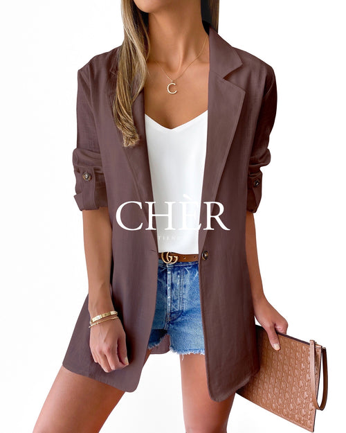 Blazer Saint Tropez Chocolate