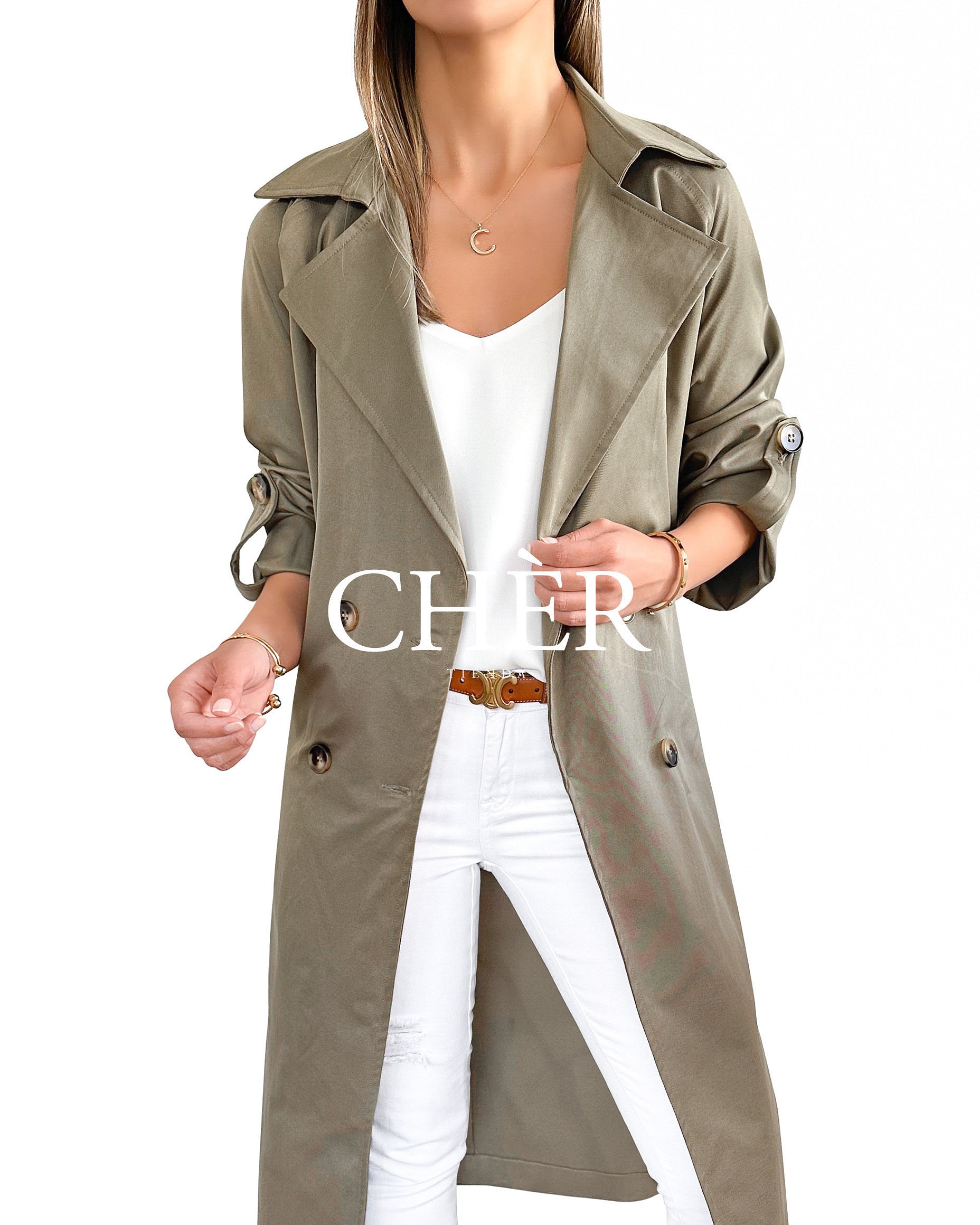 Trench Miller Verde Oliva