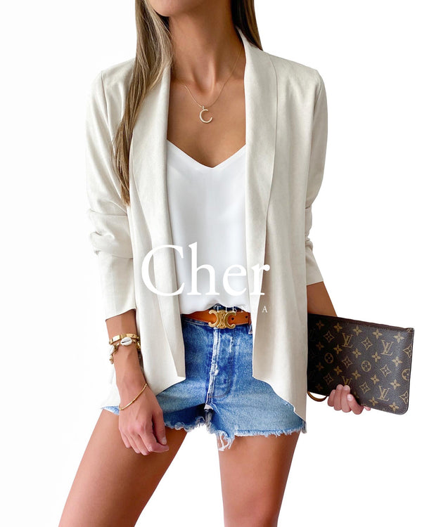 Chaqueta Suede Monterrey Crudo