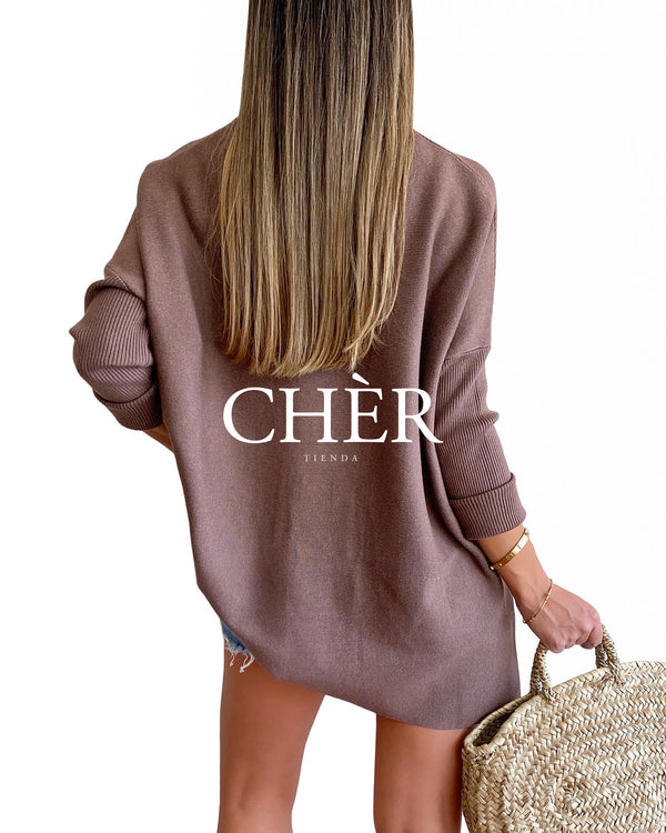 Sweater Clara Chocolate