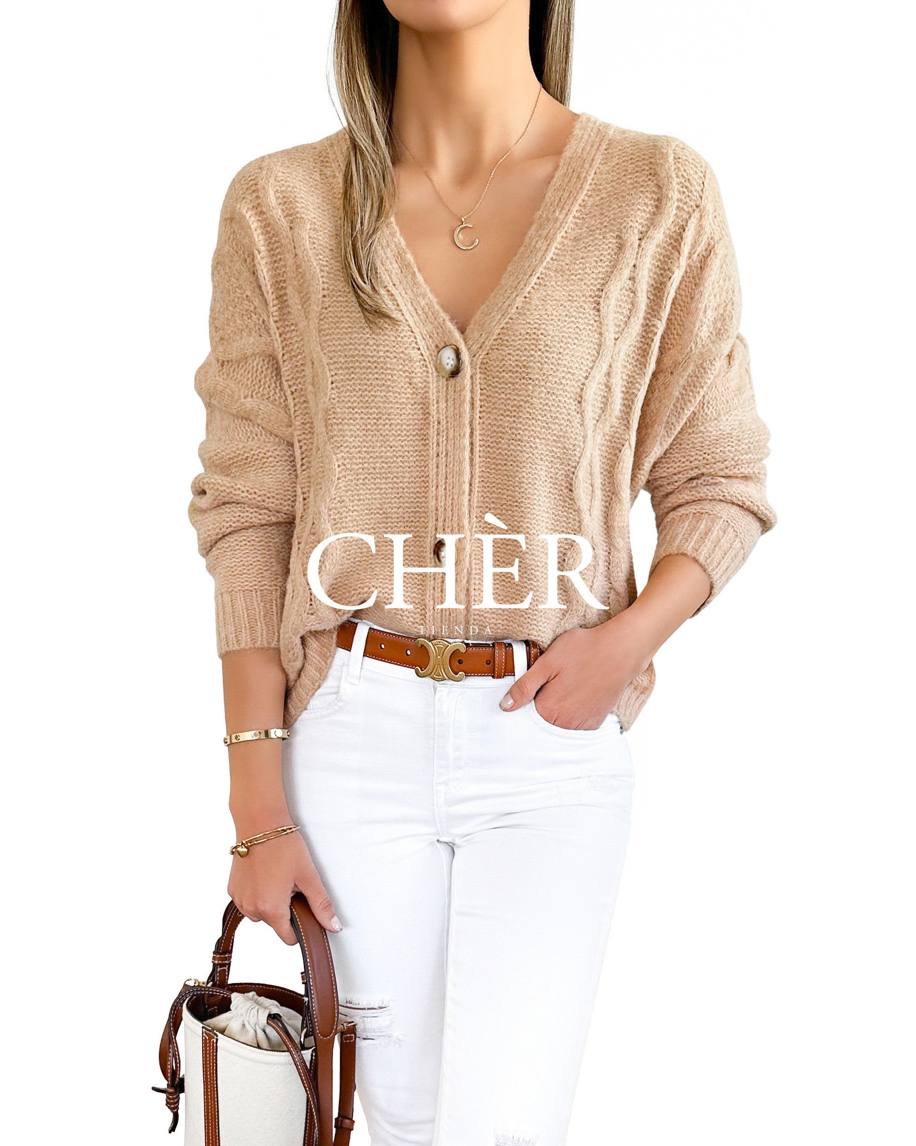 Chaleco Aerin Camel