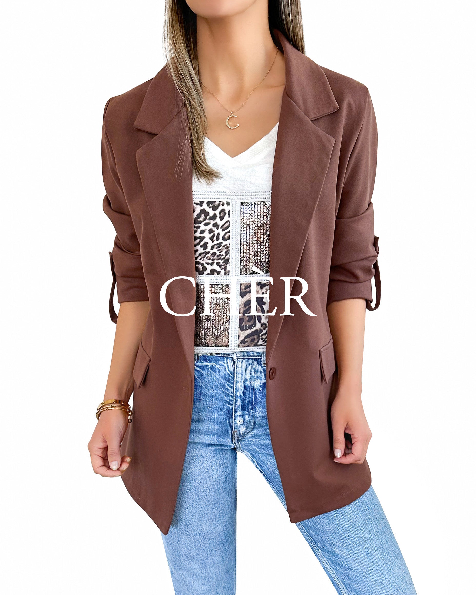 Blazer Amélie Chocolate