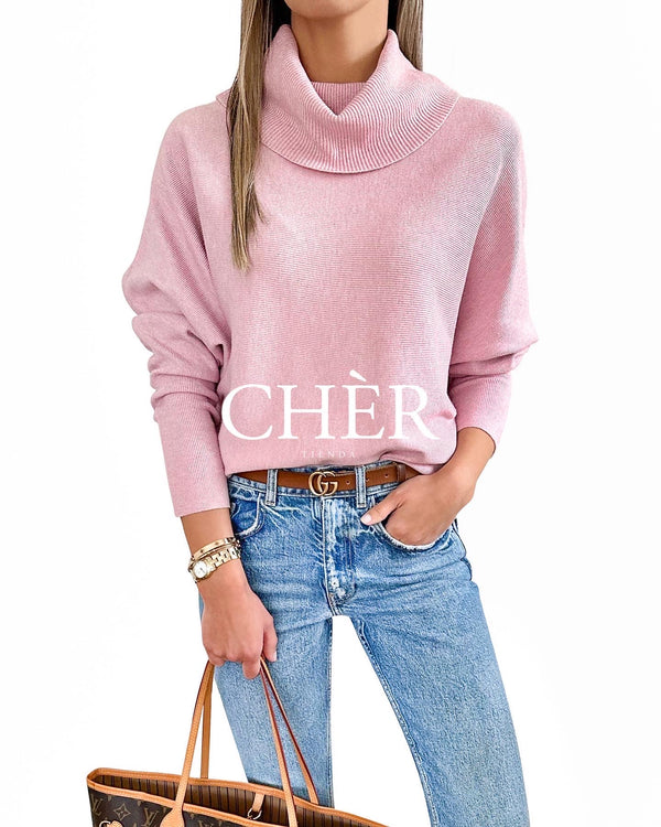 Sweater Lauretta Palo Rosa