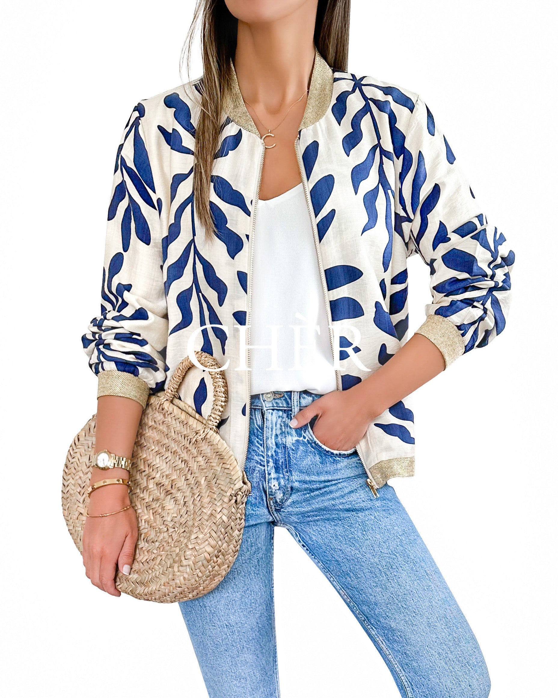 Chaqueta Bomber Mariné
