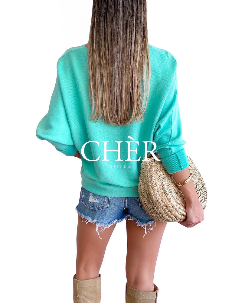 Sweater Laure Turquesa