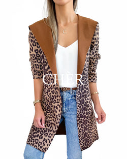 Abrigo Suede Print