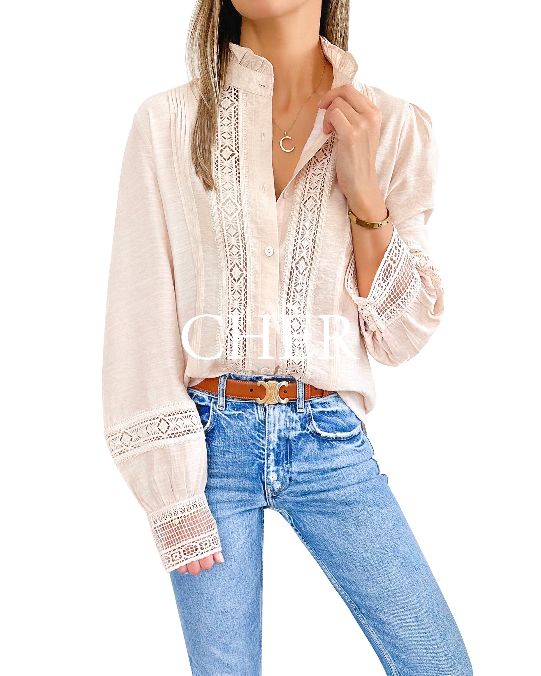 Blusa Marant Beige