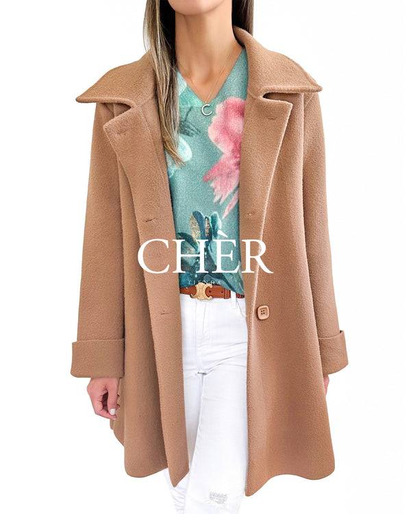 Abrigo Demilier Camel