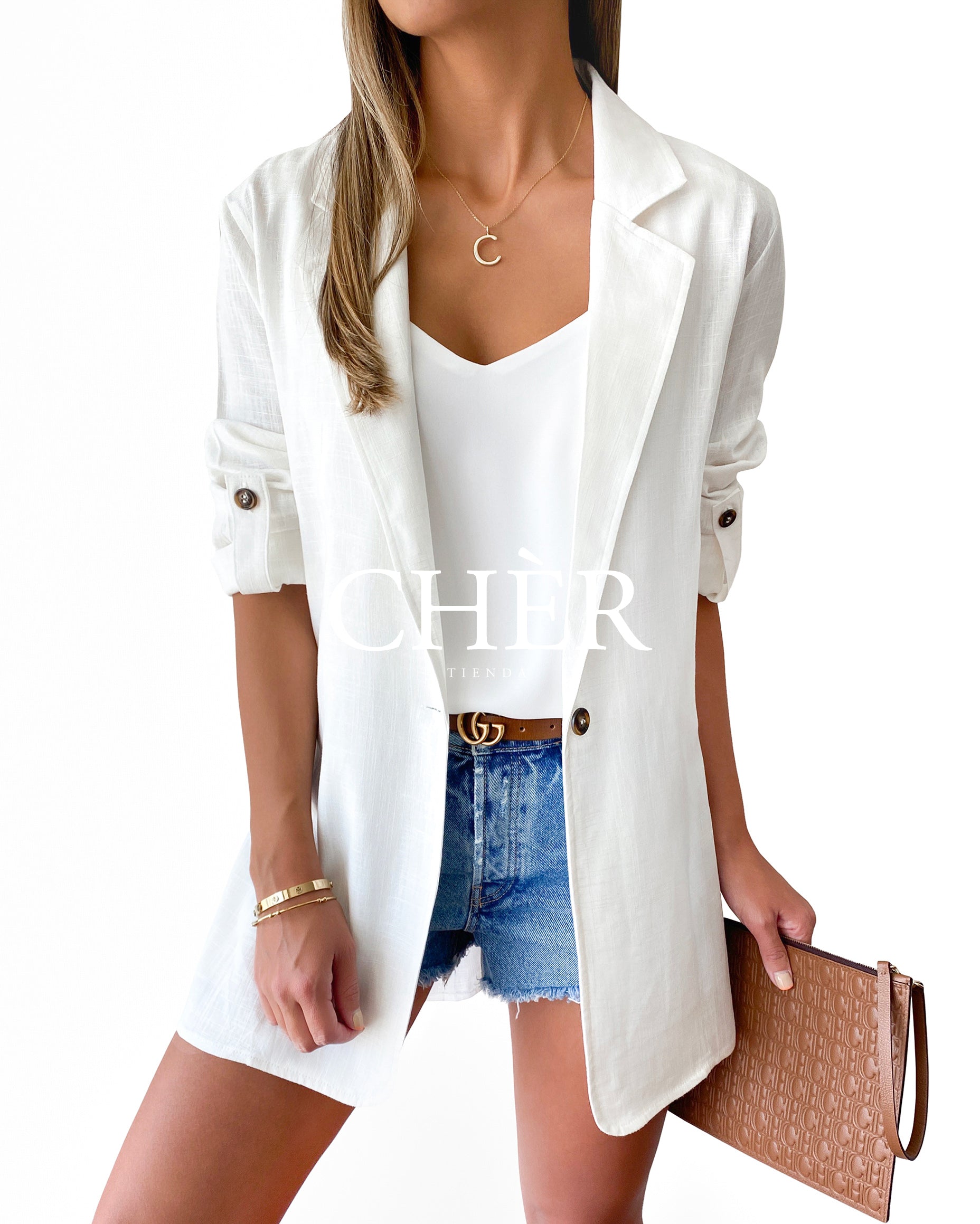 Blazer Saint Tropez Blanco