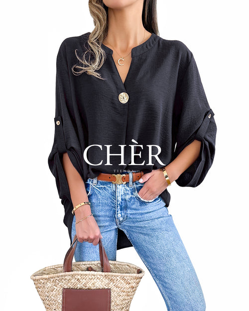 Blusón Lurdes Negro