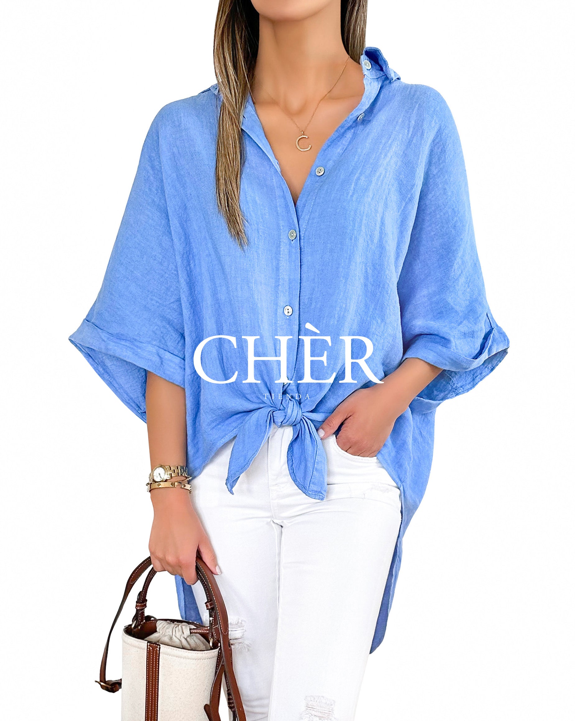 Blusón Lino Brielle Jacinto