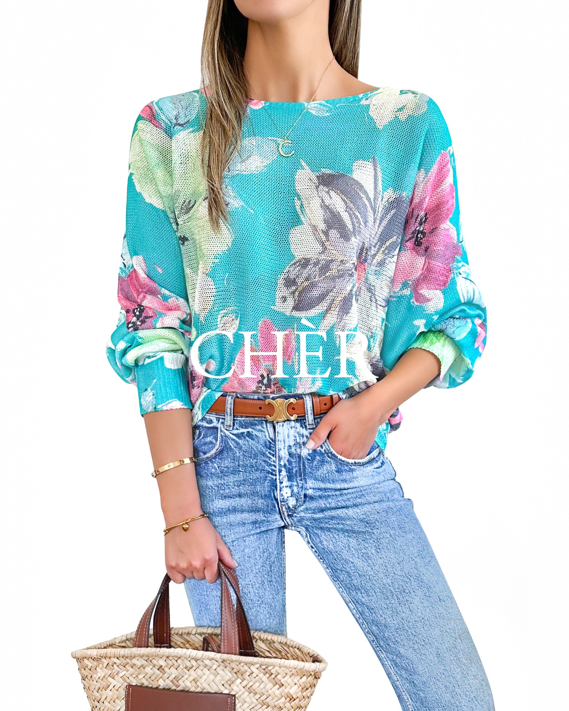 Sweater Martina Turquesa