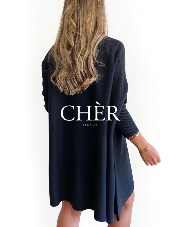 Poncho Rafaela Negro