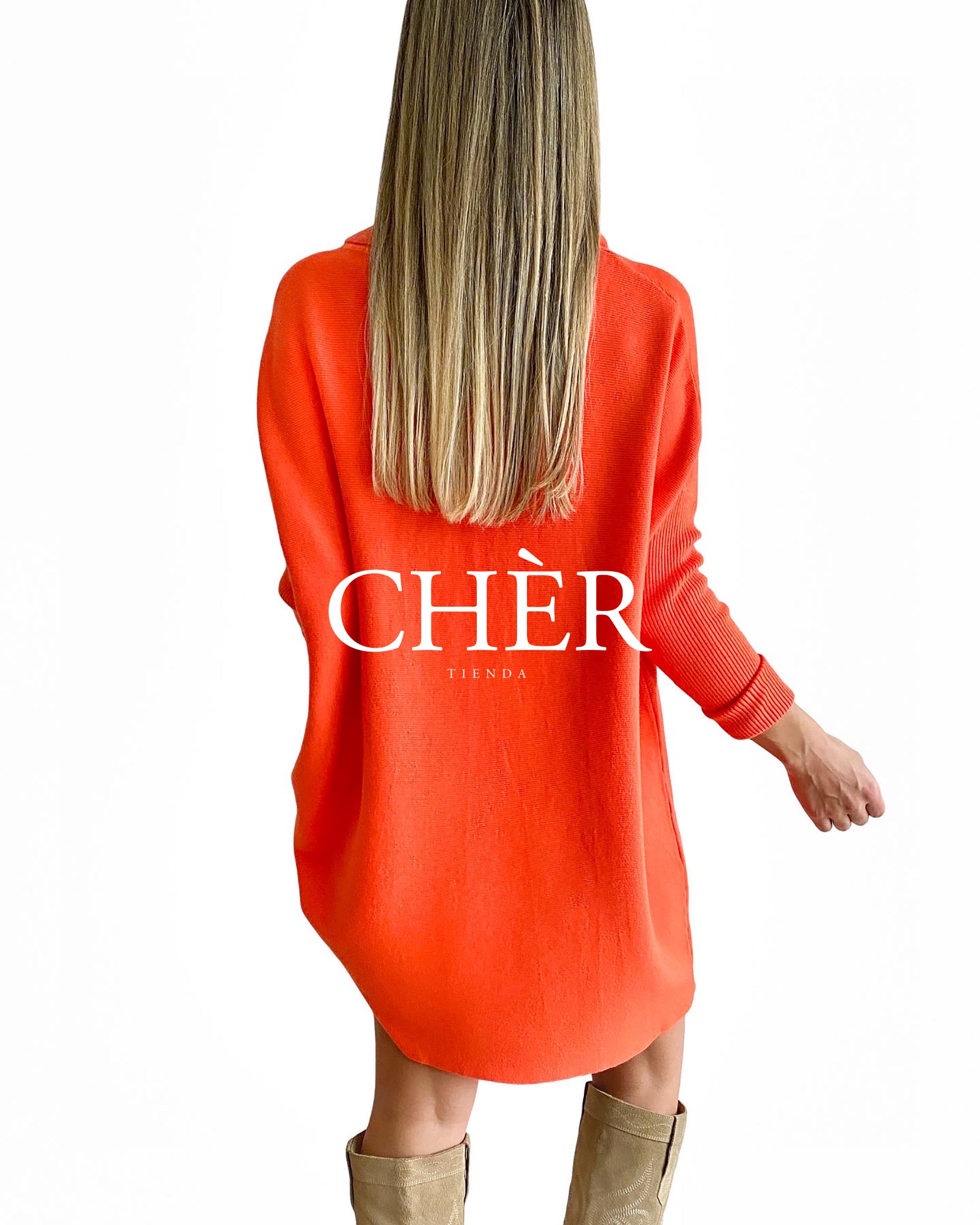 Sweater Clarisse Naranja