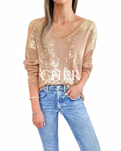 Sweater Elin Camel