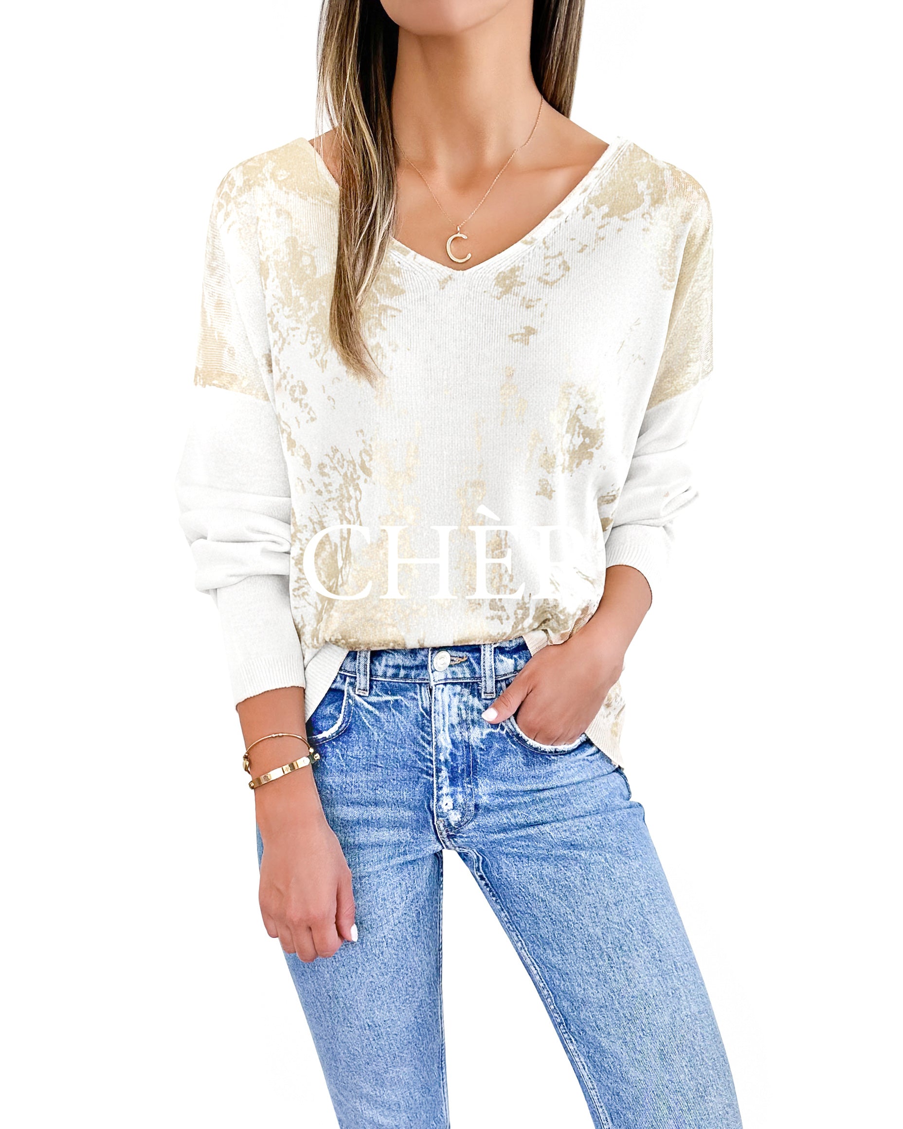 Sweater Elin Blanco