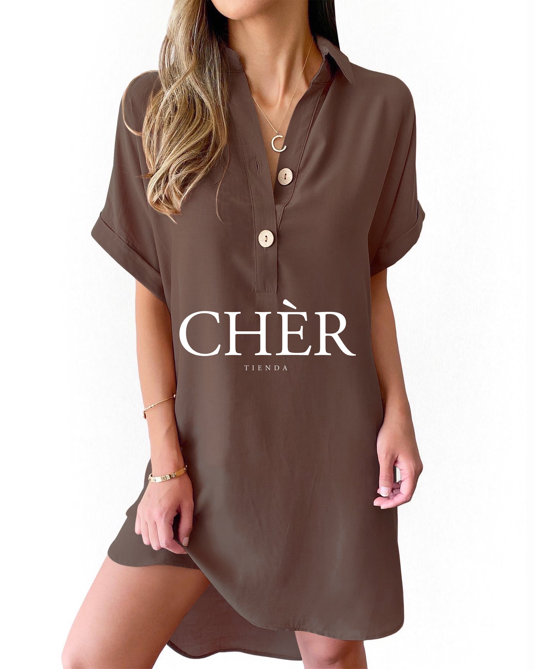 Vestido Kim Chocolate